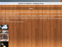 Tablet Screenshot of campingulisselamezia.com